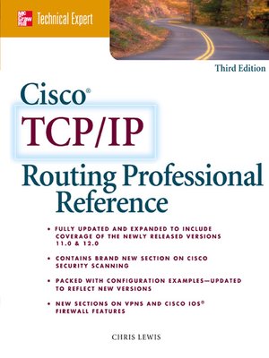 cover image of Cisco&#174; TCP / IP Routing Professional Reference